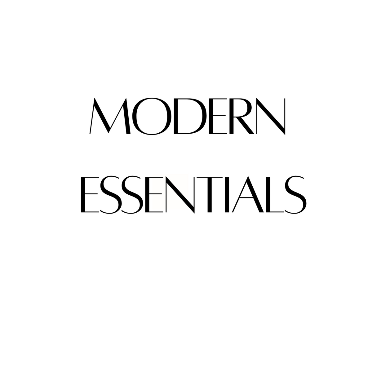 Modern Essentials